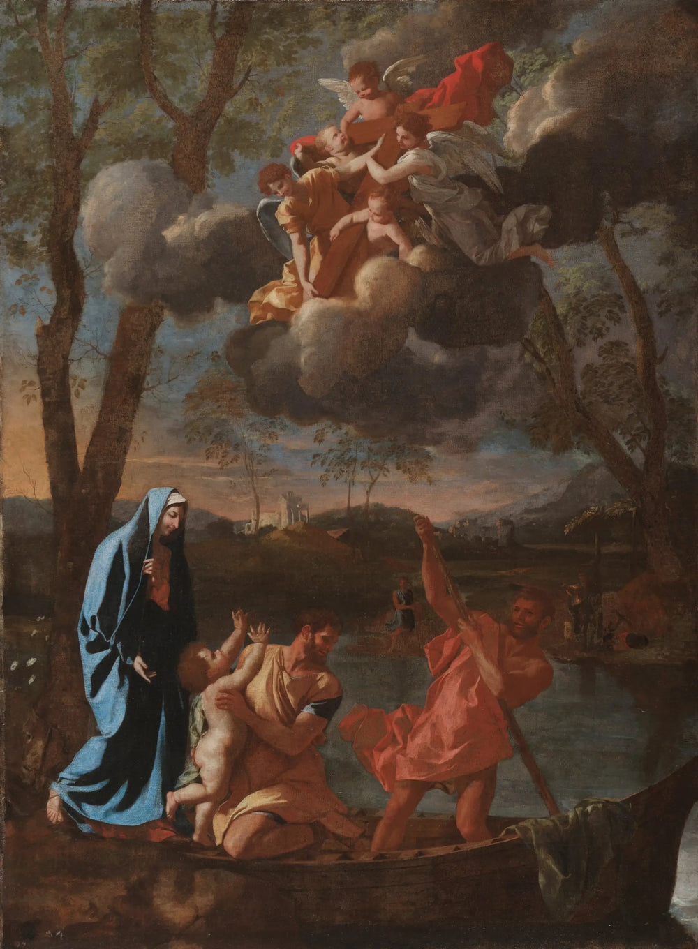 Le Retour d'Egypte - Nicolas Poussin image 1 reproduction d’œuvre d’art à l’huile