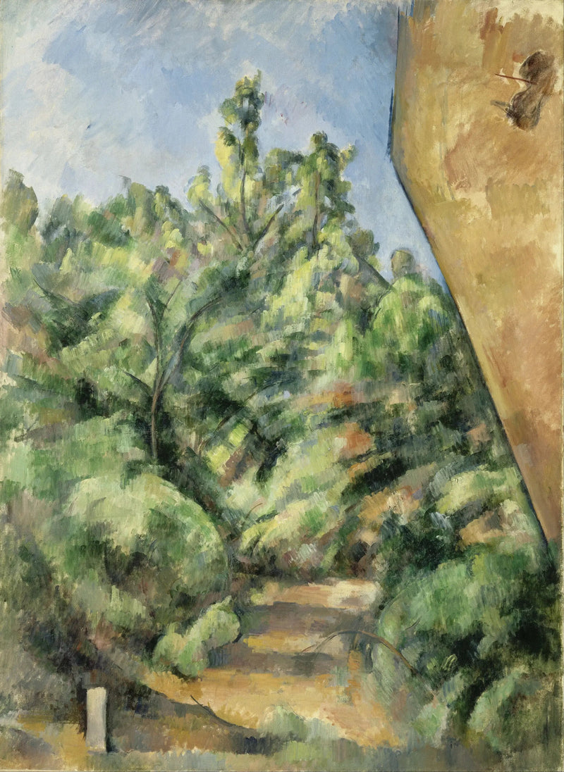 붉은 바위 - Paul Cézanne