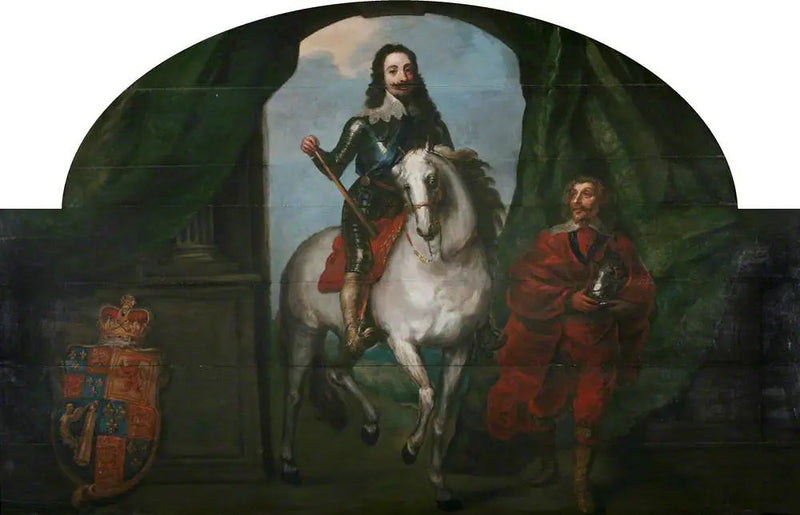 찰스 1세 왕(1600-1649)과 그의 기사인 생 앙투안 씨, 에페르뇽 기사 - 앙투안 반 다이크

Source:
Le roi Charles Ier (1600-1649) et son écuyer M. de St Antoine, chevalier d'Epergnon - Antoine van Dyck