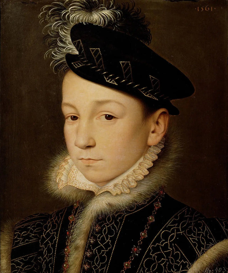 프랑스의 찰스 9세 왕 - 프랑수아 클루에트

Source:
Le roi Charles IX de France - François Clouet