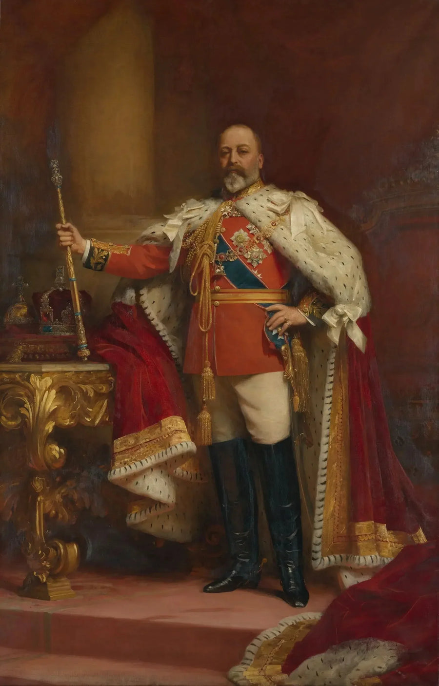 에드워드 7세 왕 (1841-1910) - 루크 필즈

Source:
Le roi Édouard VII (1841-1910) - Luke Fildes