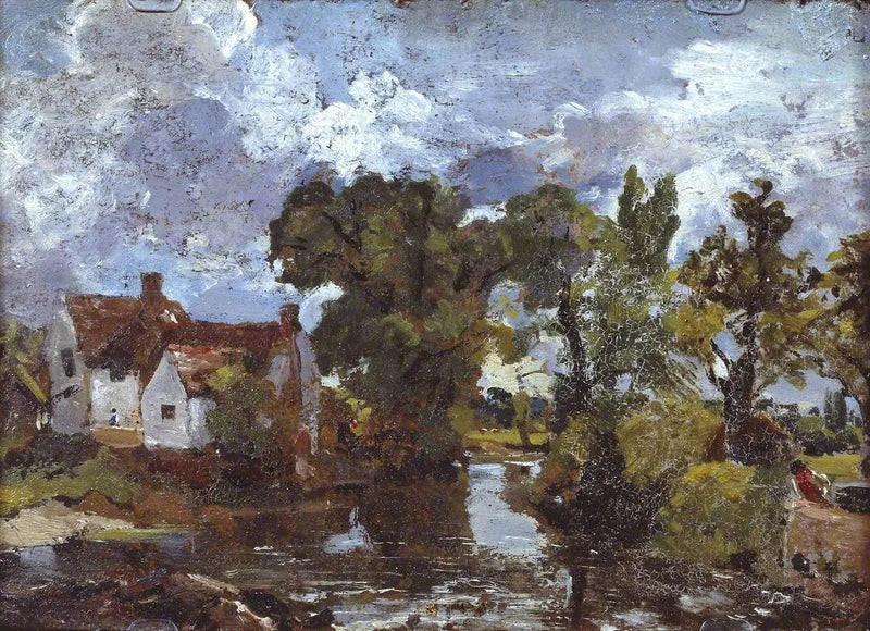 물레의 개울. 뒷면: 다리와 함께하는 야경 - 존 콘스터블

Source:
Le ruisseau du moulin. Verso : Scène nocturne avec pont - John Constable