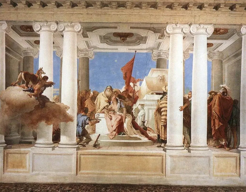 이피게니의 희생 - 조반니 바티스타 티에폴로

Source:
Le Sacrifice d'Iphigénie - Giovanni Battista Tiepolo