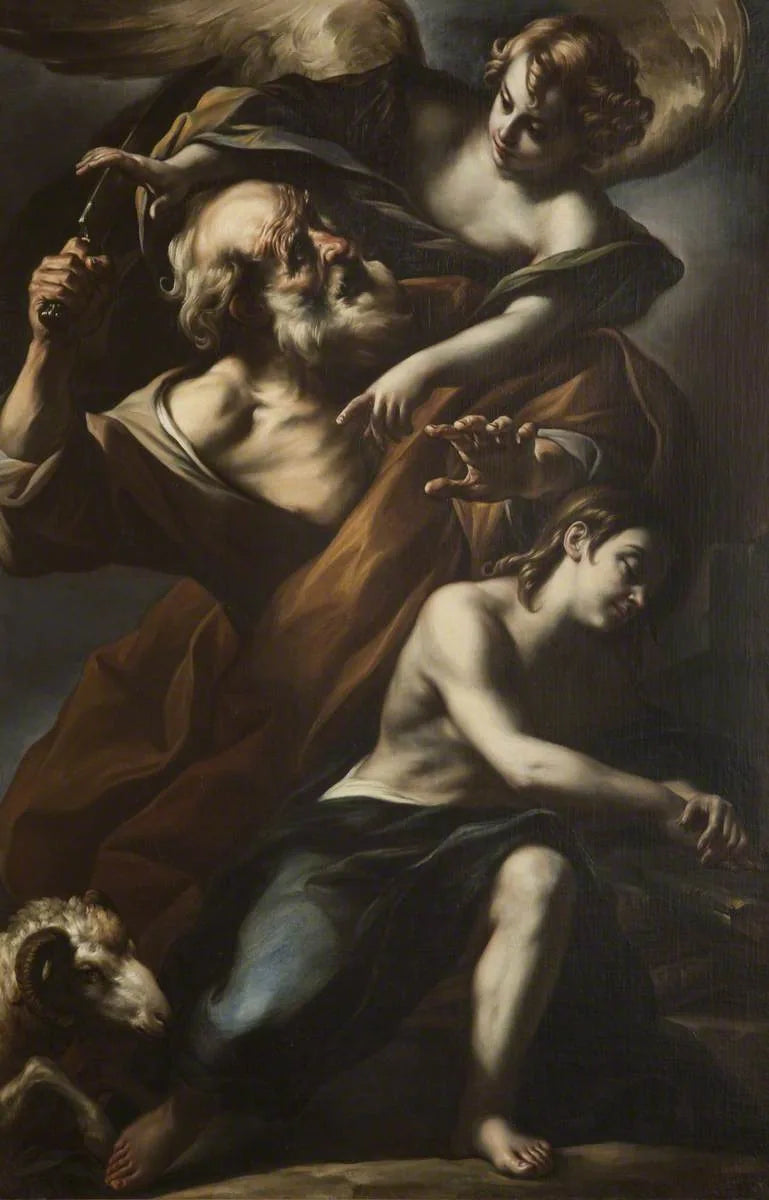 이삭의 희생 - Guercino