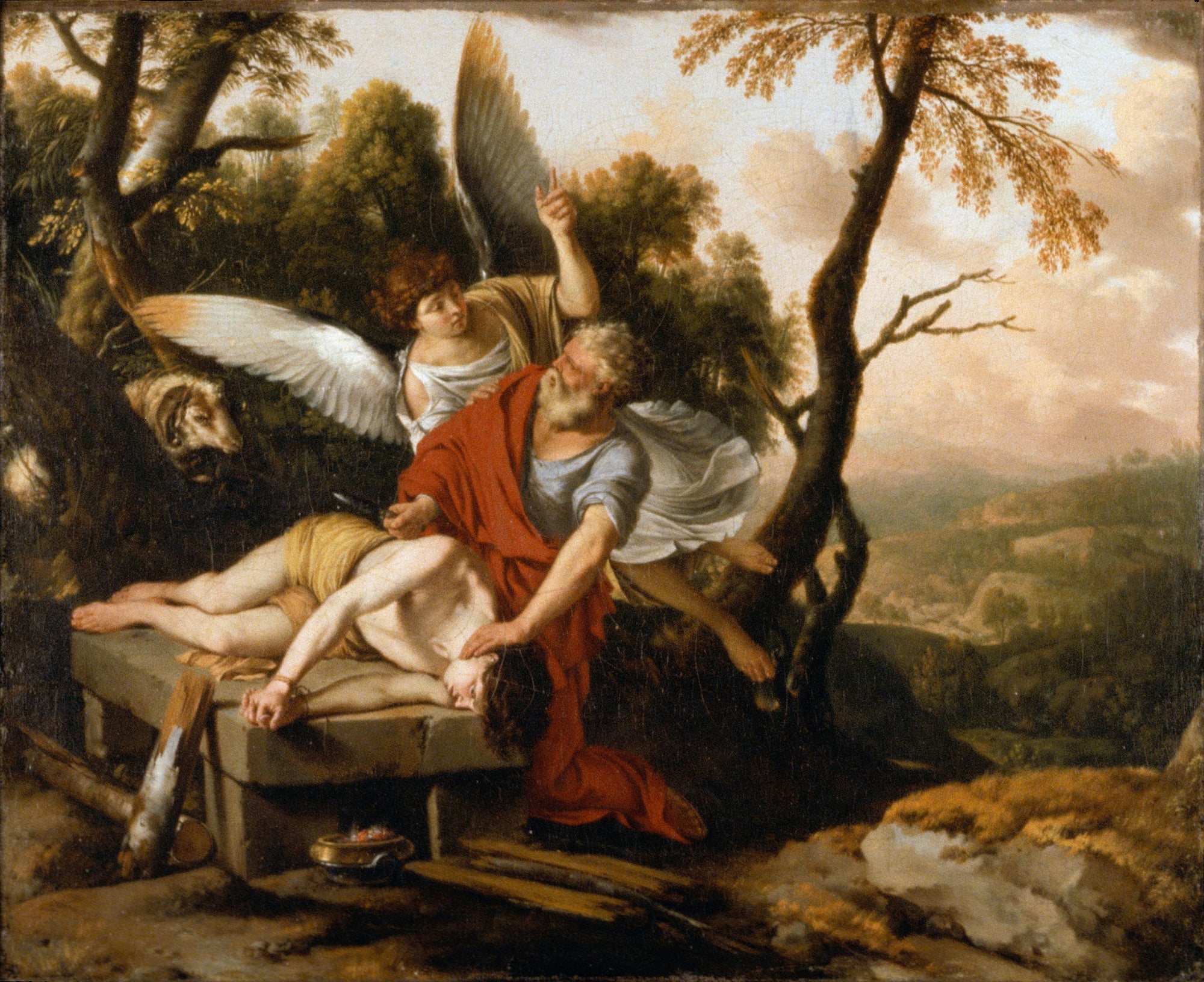 Le sacrifice d'Isaac - Laurent de La Hyre image 1 reproduction réalisée par Alpha Reproduction
