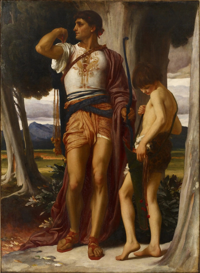조나단이 다윗에게 보여주는 표지 - 프레데릭 레이튼

Source:
Le signe de Jonathan à David - Frederic Leighton