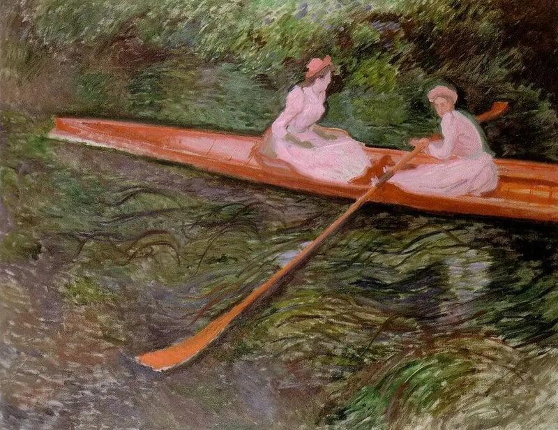 핑크 스키프 - Claude Monet