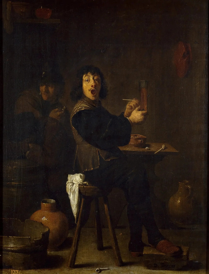 즐거운 병사 - 데이비드 테니어르 르 쥬네

Source:
Le soldat joyeux - David Teniers le Jeune