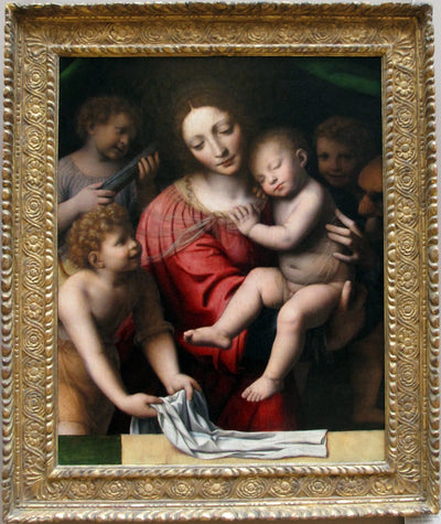 Le Sommeil de l’Enfant Jésus - Bernardino Luini - Alpha Reproduction