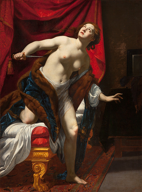 Le suicide de Lucrèce - Simon Vouet - Alpha Reproduction