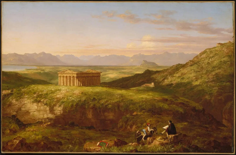 세제스트 사원과 그림을 그리는 예술가 - 토마스 콜

Source:
Le Temple de Ségeste avec l'artiste dessinant - Thomas Cole