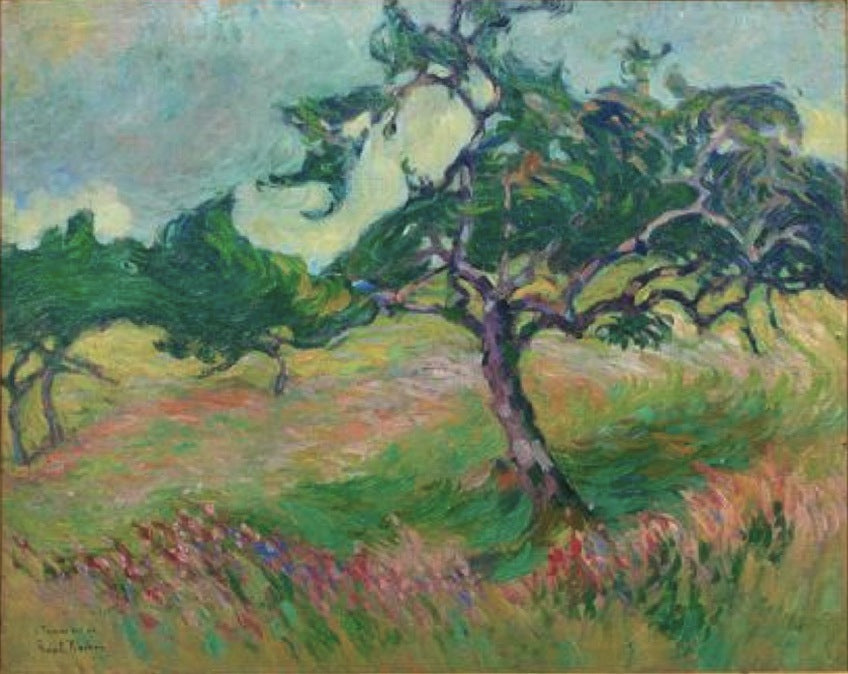 Le Toquesac, Août - Robert Antoine Pinchon image 1 tableau peint à l’huile sur toile