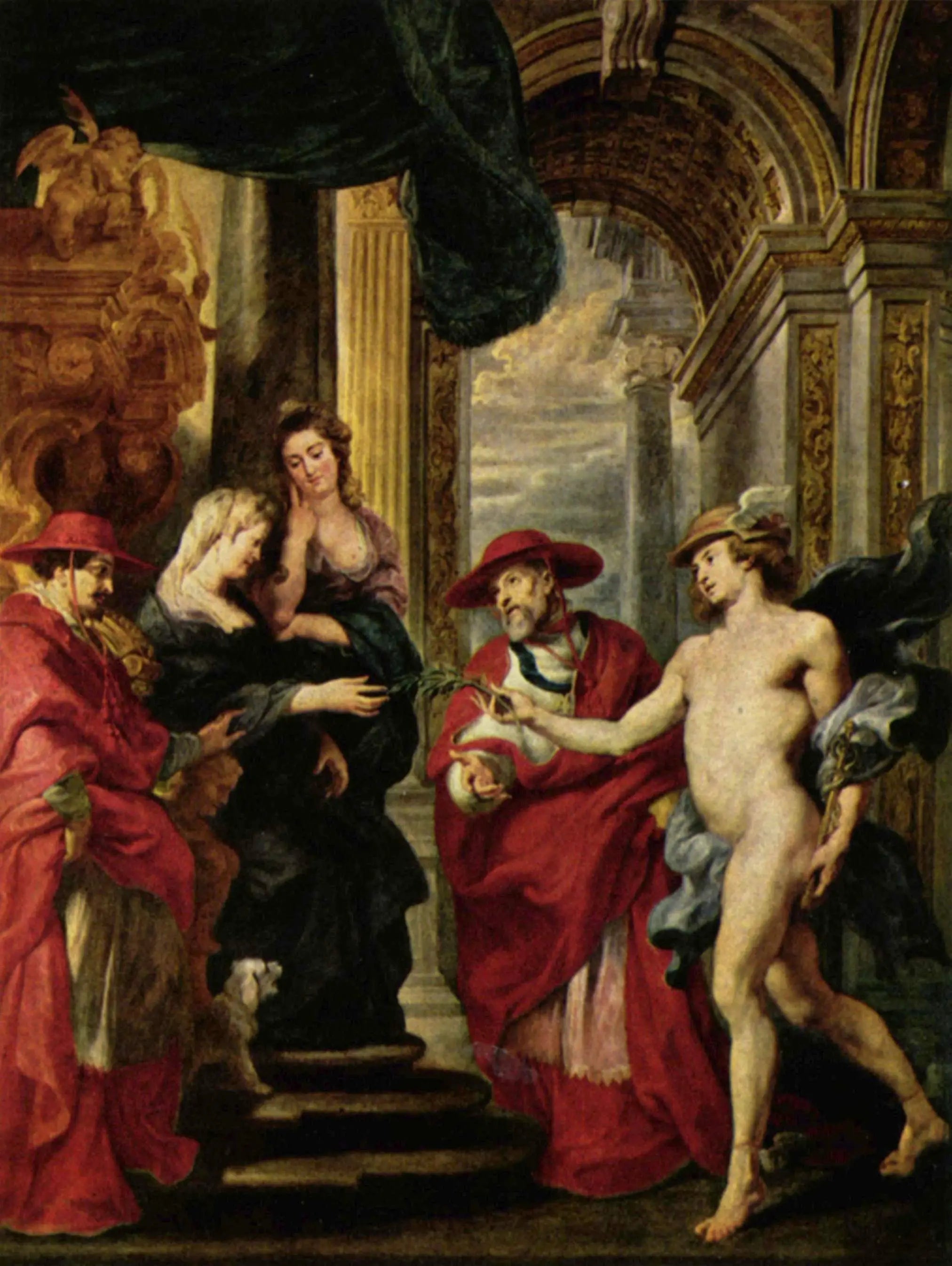 Le Traité d'Angoulème le 30 avril 1619 - Peter Paul Rubens image 1 reproduction réalisée par Alpha Reproduction