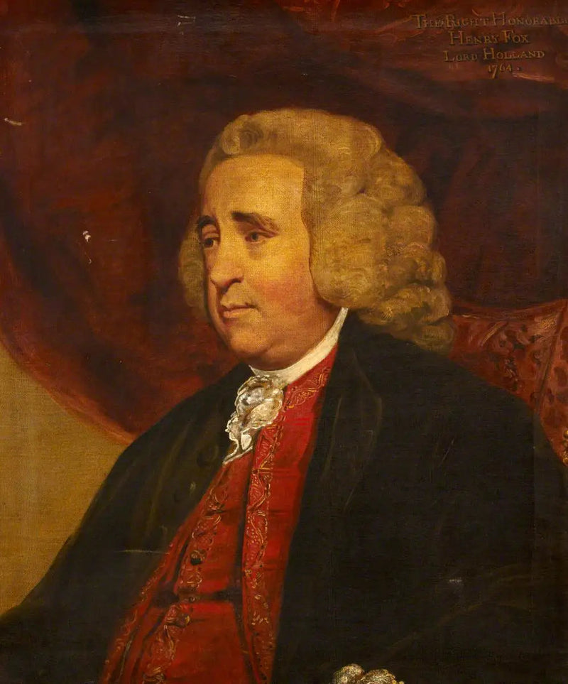 매우 존경받는 헨리 폭스(1705–1774), 1대 홀랜드 경 - 조슈아 레이놀즈