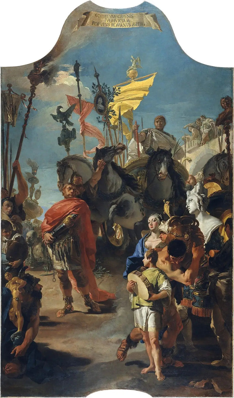 마리우스의 승리 - 조반니 바티스타 티에폴로

Source:
Le Triomphe de Marius - Giovanni Battista Tiepolo