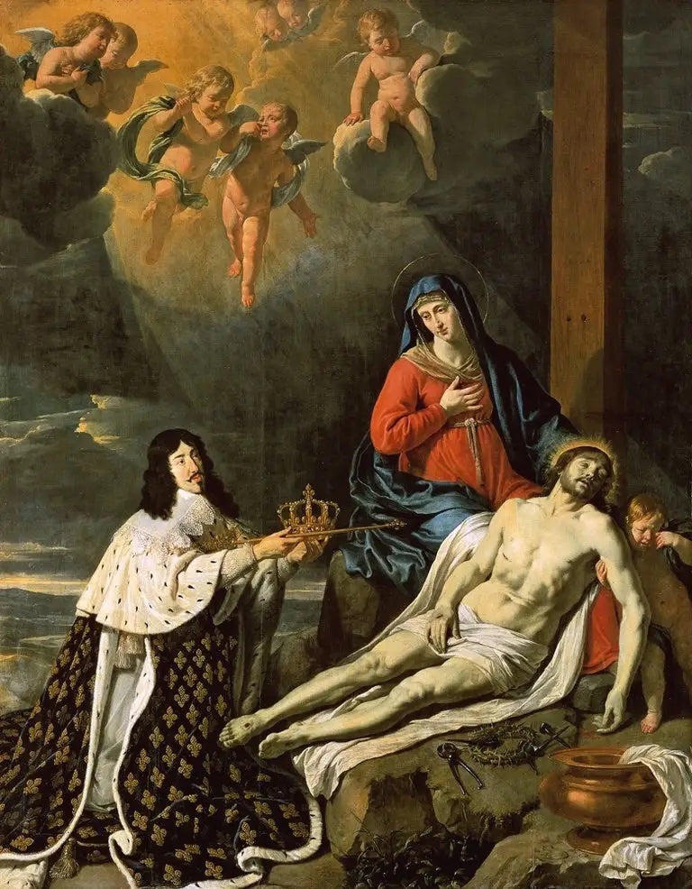 루이 13세의 소원 - 필리프 드 샹파뉴

Source:
Le vœu de Louis XIII - Philippe de Champaigne