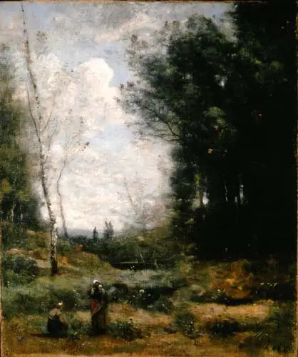 Le vallon - Jean-Baptiste Camille Corot - Alpha Reproduction