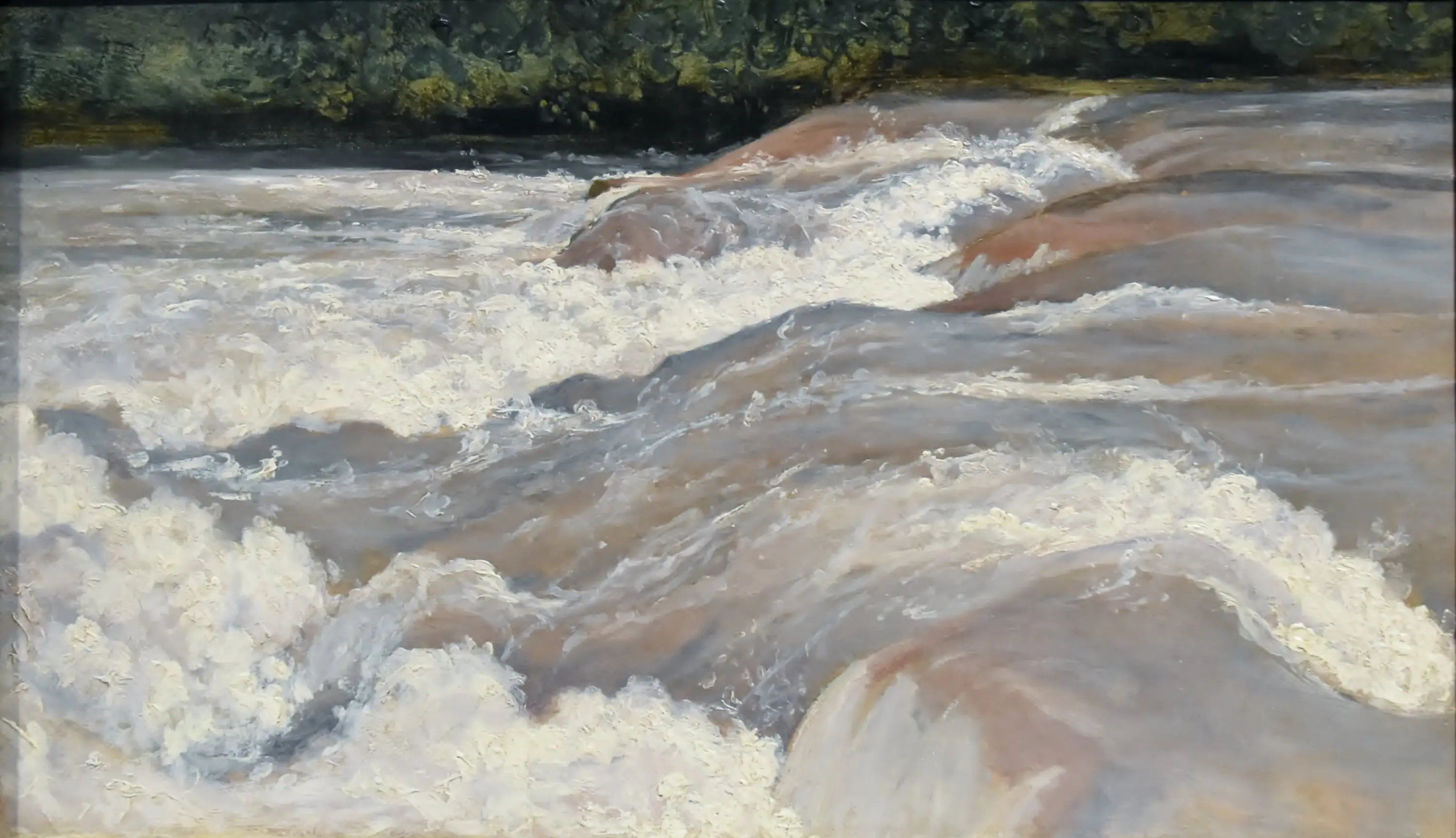 Le Vélin à la sortie du lac Papigno - Jean-Baptiste Camille Corot - Alpha Reproduction