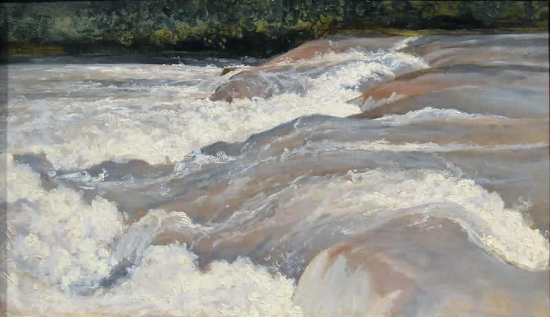 파피뇽 호수 출구의 비단지 - 장 바티스트 카미유 코로