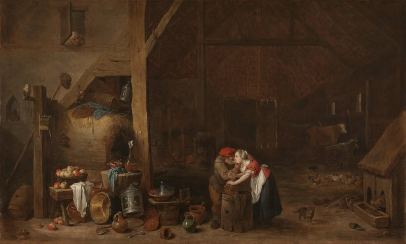늙은 남자와 하녀 - 데이비드 테니어스 주니어

Source:
Le vieil homme et la servante - David Teniers le Jeune