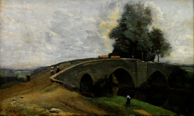 Le Vieux Pont - Jean-Baptiste Camille Corot - Alpha Reproduction