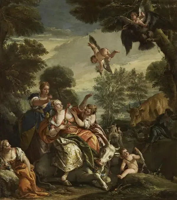 유럽의 강간 - 조반니 바티스타 티에폴로

Source:
Le Viol d'Europe - Giovanni Battista Tiepolo