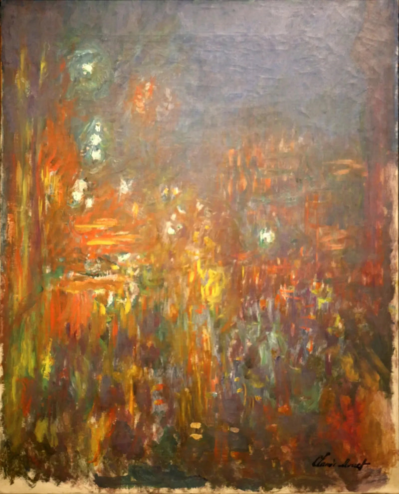 레스터 스퀘어, 밤 - Claude Monet