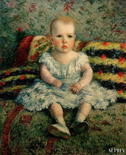 L’enfant au canape - Caillebotte - Reproductions de tableaux et peintures haut de gamme