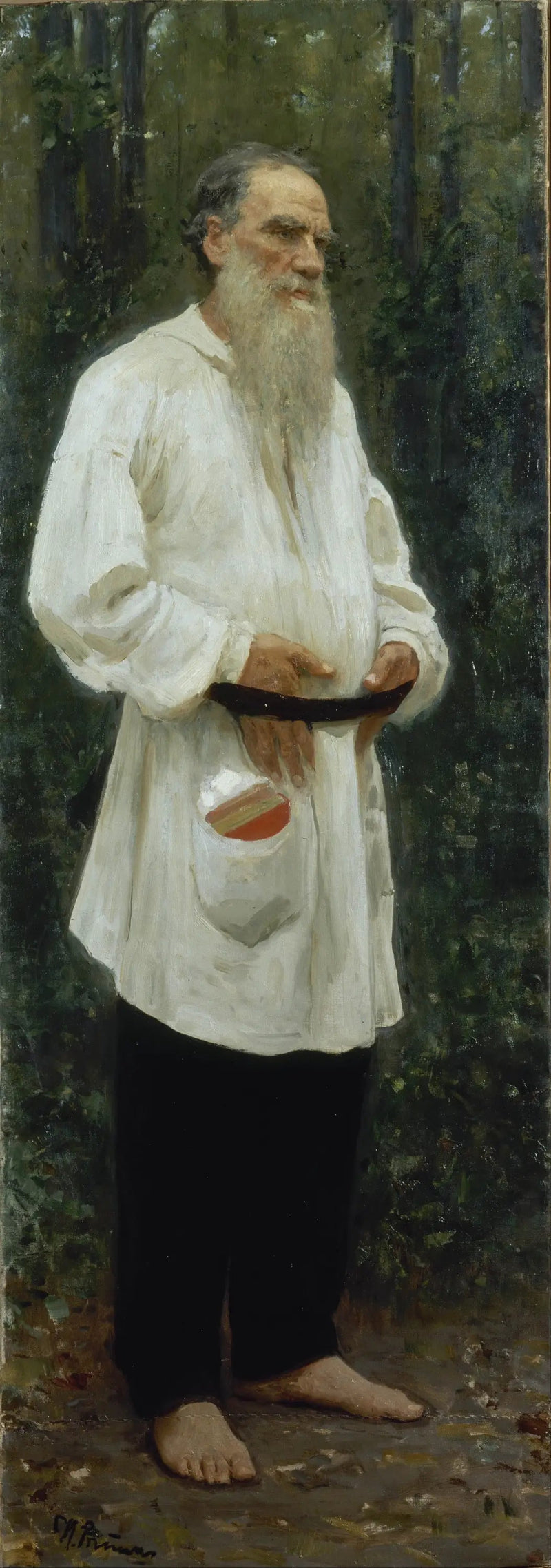 레옹 톨스토이 맨발 - 일리야 레핀

Source:
Léon Tolstoï pieds nus - Ilya Repin