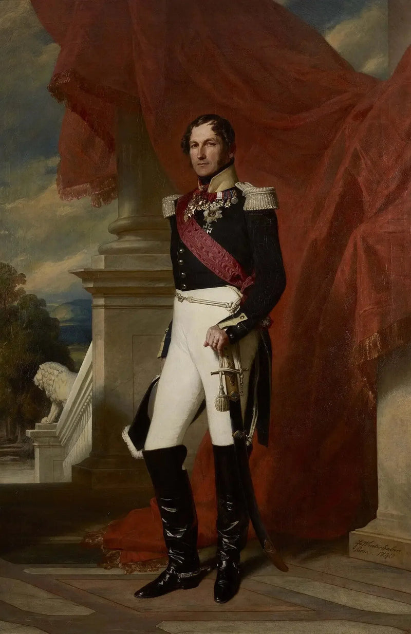 레오폴드 1세, 벨기에 왕 - 프란츠 자버 윈터할터

Source:
Léopold Ier, roi des Belges - Franz Xaver Winterhalter