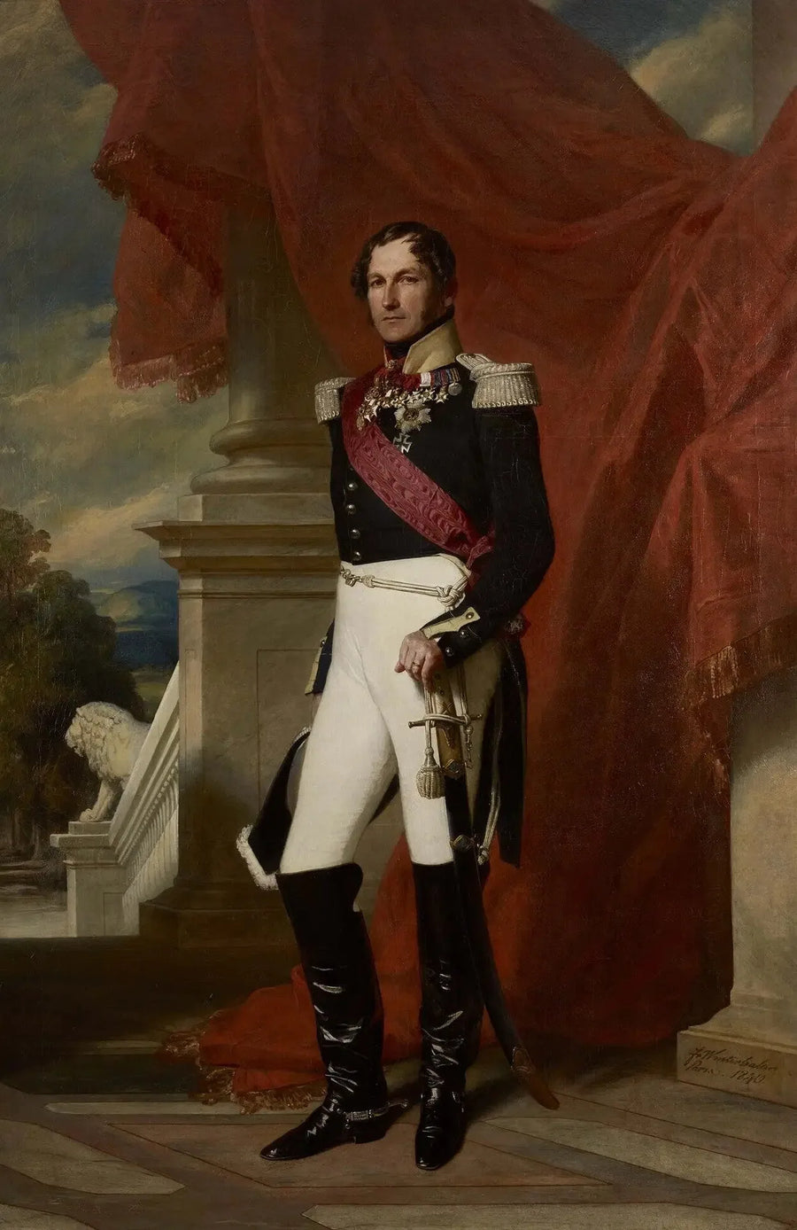레오폴드 1세, 벨기에 왕 - 프란츠 자버 윈터할터

Source:
Léopold Ier, roi des Belges - Franz Xaver Winterhalter