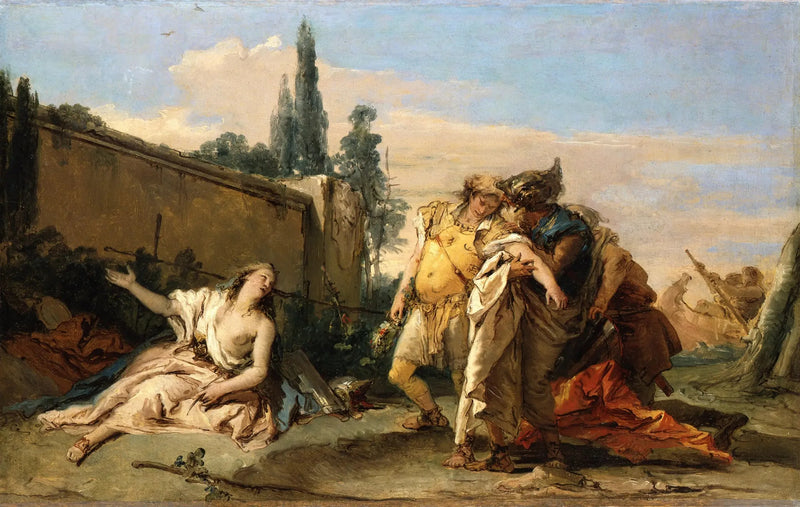 리날도와 아르미다의 작별 인사 - 조반니 바티스타 티에폴로

Source:
Les adieux de Rinaldo à Armida - Giovanni Battista Tiepolo