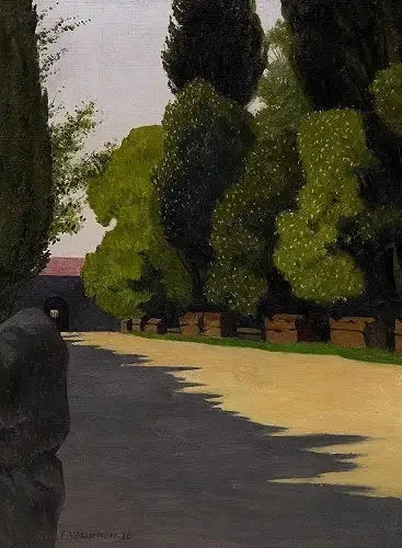 레 알신캄, 아침 햇살 - 펠릭스 발로통

Source:
Les Alyscamps, soleil matin - Félix Vallotton