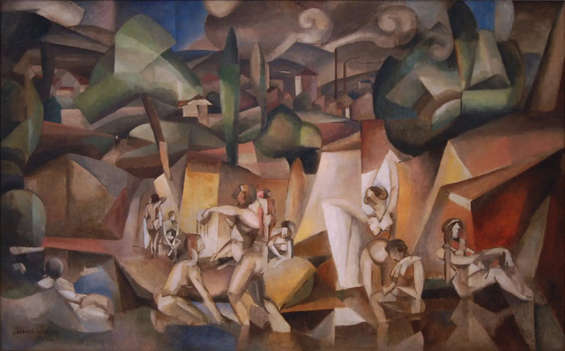 목욕하는 여성들 - 알베르 글레즈이즈

Source:
Les Baigneuses - Albert Gleizes
