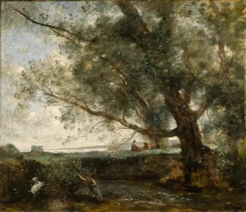 Les bergers d’Arcadie - Jean-Baptiste Camille Corot - Alpha Reproduction