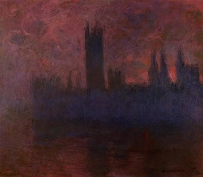 Les Chambres du Parlement Symphonie à Rose - Claude Monet - Alpha Reproduction