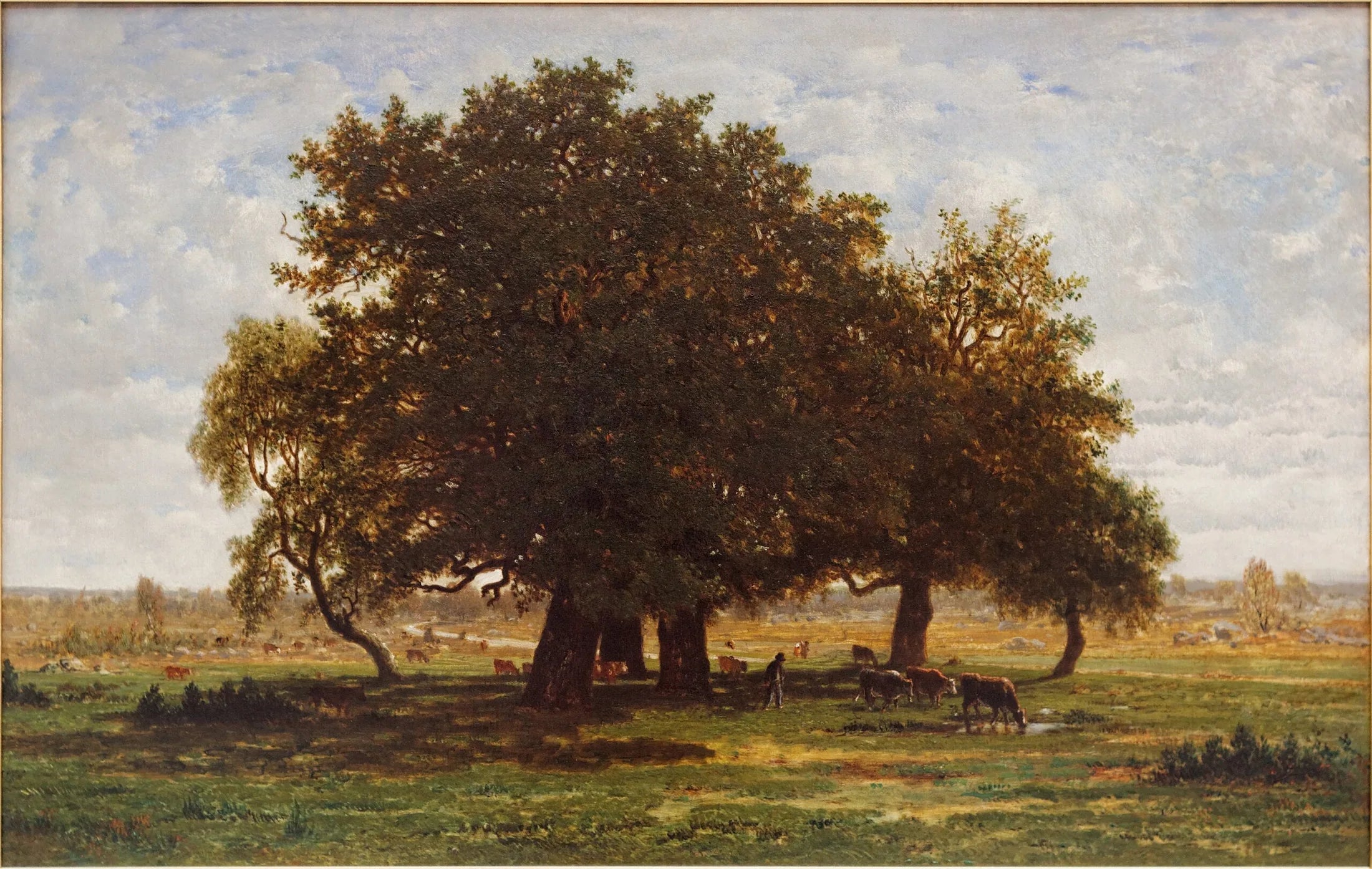 Les Chênes d'Apremont - Théodore Rousseau image 1 copie peinte à la main à l’huile