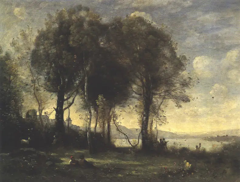 Les Chevriers des Îles Borromées - Jean-Baptiste Camille Corot - Alpha Reproduction