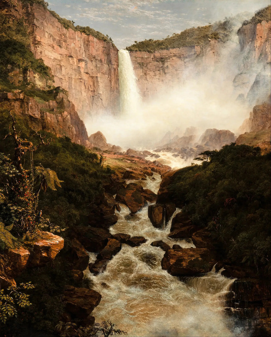 보고타 근처 텍엔다마 폭포, 뉴그레나다 - 프레데릭 에드윈 처치

Source:
Les Chutes de Tequendama près de Bogota, Nouvelle-Grenade - Frederic Edwin Church