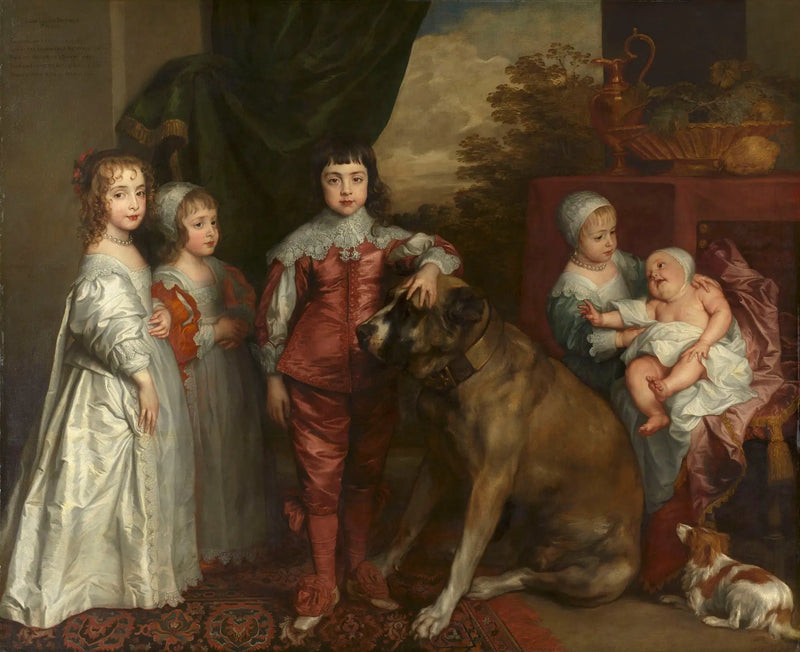 찰스 1세의 다섯 아이들 - 앙투안 반 다이크

Source:
Les Cinq Enfants de Charles Ier - Antoine van Dyck