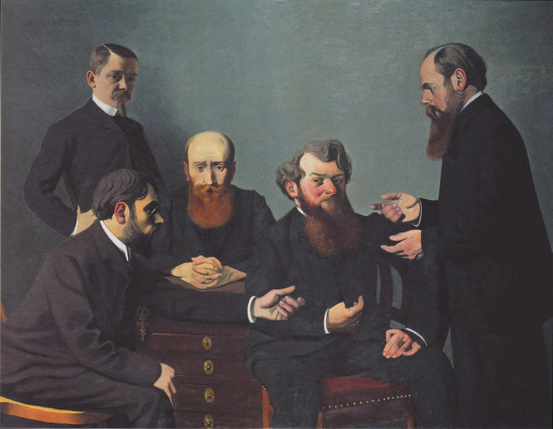 다섯 화가들 - 펠릭스 발로통

Source:
Les cinq peintres - Félix Vallotton