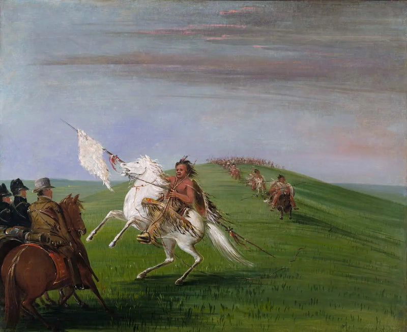 레 콩망슈 만나는 드래곤 - 조지 캐틀린

Source:
Les Comanches rencontrent les Dragons - George Catlin