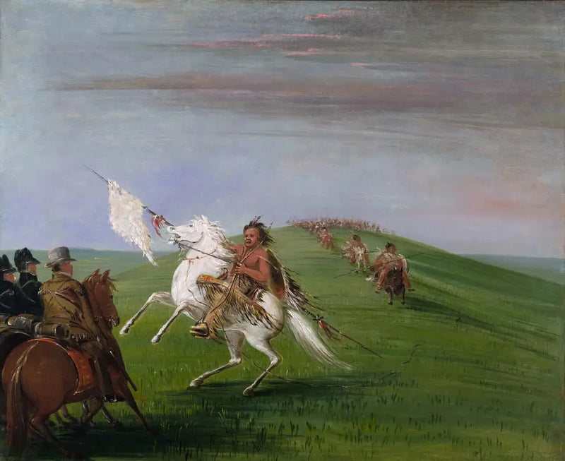 레 콩망슈 만나는 드래곤 - 조지 캐틀린

Source:
Les Comanches rencontrent les Dragons - George Catlin