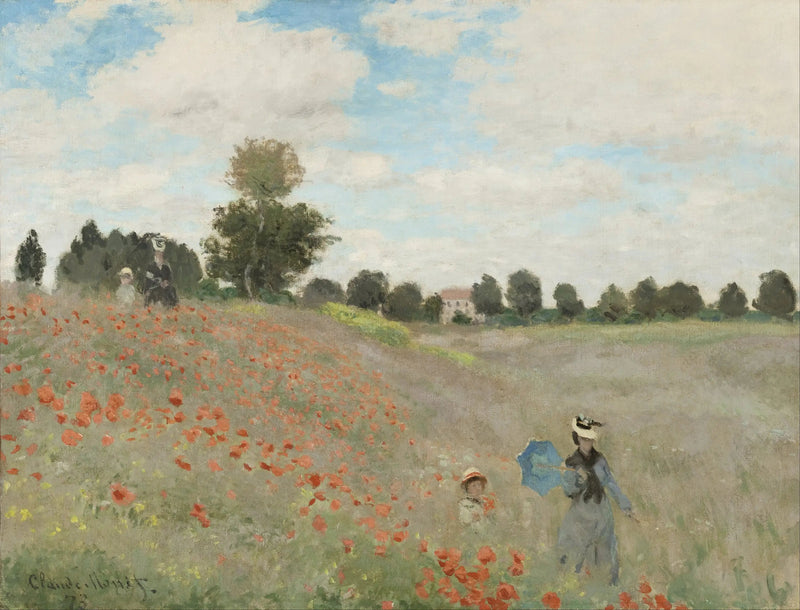 양귀비꽃 - Claude Monet