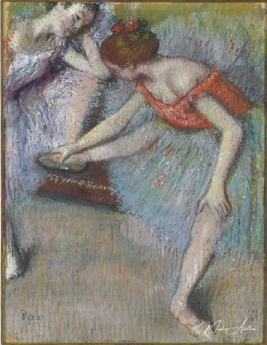 Les danseurs - Edgar Degas - Reproductions de tableaux et peintures haut de gamme