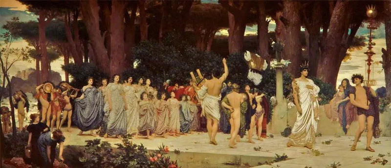 레제프노리아 - 프레데릭 레이튼

Source:
Les Daphnéphories - Frederic Leighton