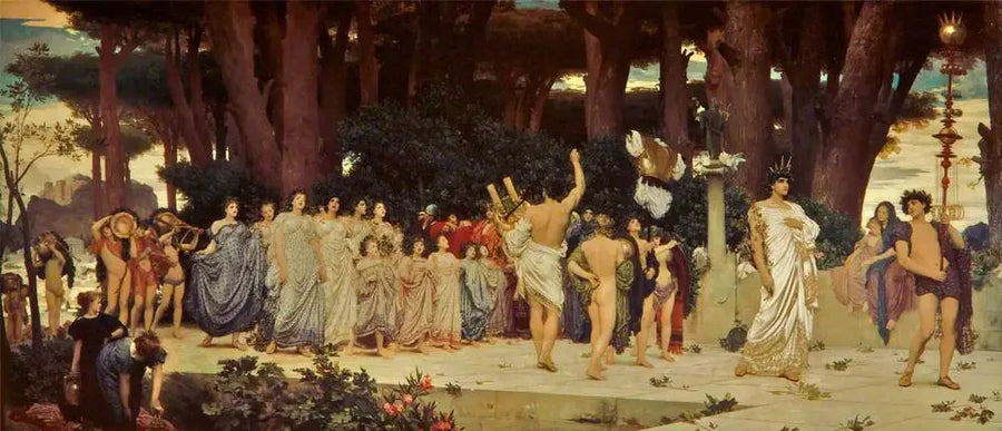 레제프노리아 - 프레데릭 레이튼

Source:
Les Daphnéphories - Frederic Leighton
