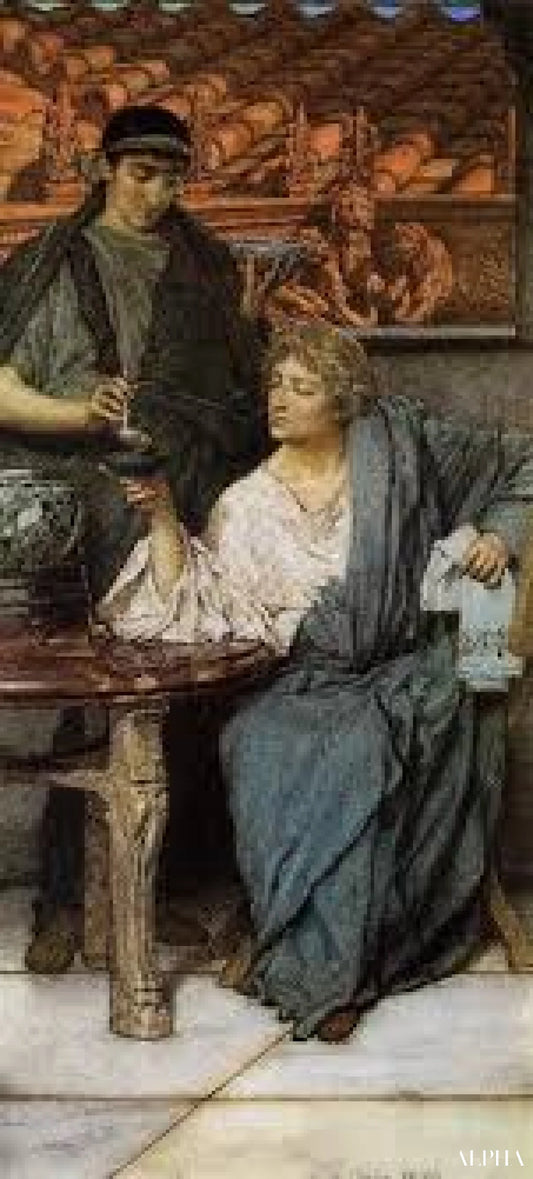 Les dégustateurs romains - Lawrence Alma-Tadema Reproductions de tableaux à la peinture à l’huile