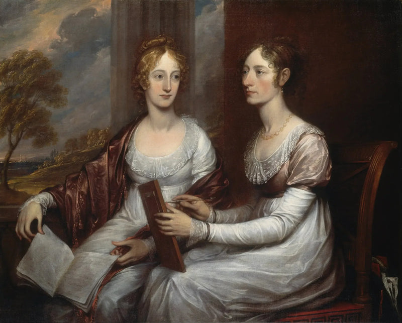 메리와 한나 머레이 아가씨들 - 존 트럼불

Source:
Les demoiselles Mary et Hannah Murray - John Trumbull