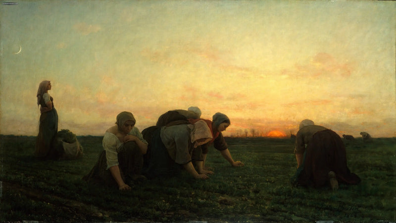 잡초 제거기 - Jules Breton